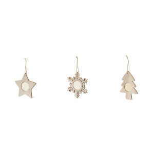 Adornos para árbol de Navidad con portafotos 2