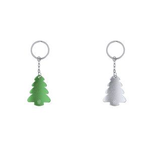 Llavero árbol de Navidad de aluminio reciclado 2
