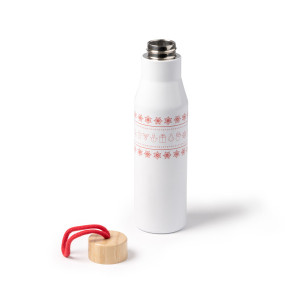 Botella de Navidad térmica de doble pared 500ml 2