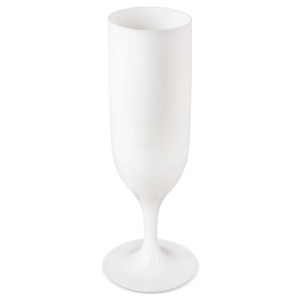 Set 6 copas reutilizables en blanco 2