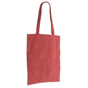 Bolsa de pana con asas largas 2