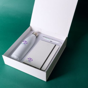 Set para oficina con libreta, botella y bolígrafo 2