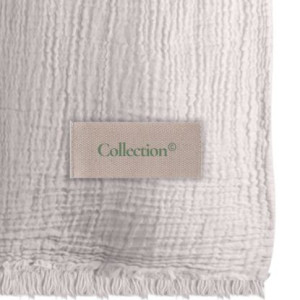 Manta de algodón con tacto suave de muselina 2