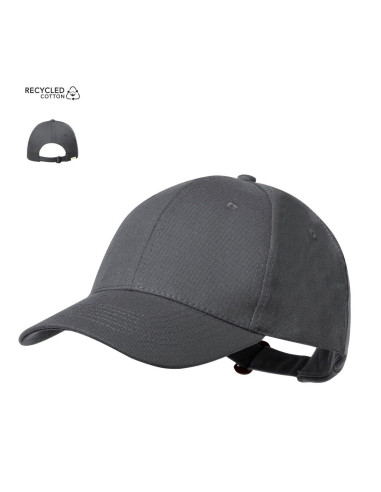 Gorra 6 paneles de algodón reciclado
