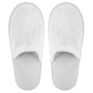 Zapatilla de rizo de algodón blanca