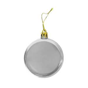 Bolas de Navidad planas personalizadas 2