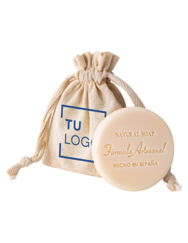 Jabón Natural con Bolsita | Jabón Vegetal para Regalo