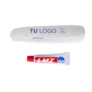 Cepillo de Dientes de Caña de Trigo con Pasta Incluida 2