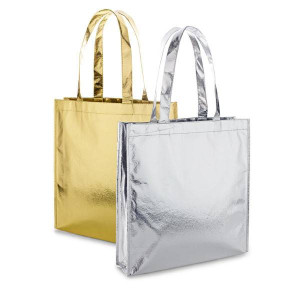 Bolsa brillante | Bolsa metalizada | Bolsa de asas con brillo 2