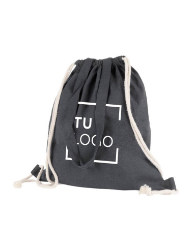 Bolsa Mochila de Algodón Reciclado