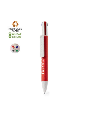 Descubre nuestro Bolígrafo Ecológico 4 en 1: ¡Colores Únicos!