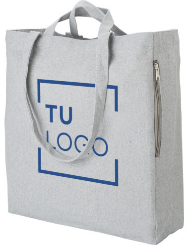 Bolsa de Algodón Reciclado con Bolsillo