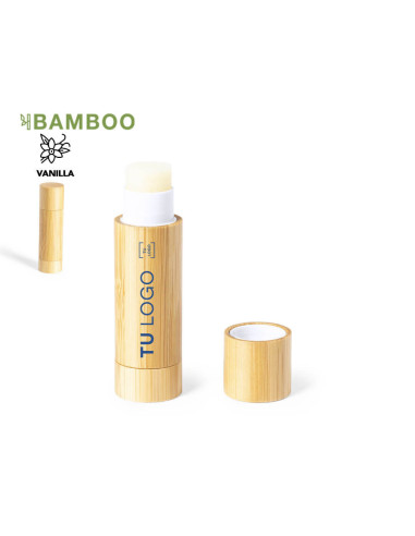 Bálsamo Labial de Bambú con aroma de Vainilla