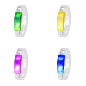 Pulsera con luces LED de colores 2