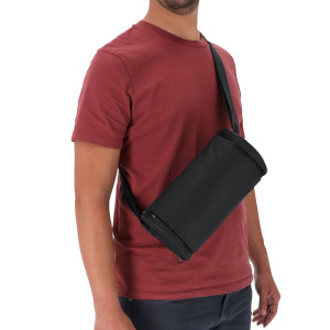 Bolso bandolera cilíndrico de PU suave 2