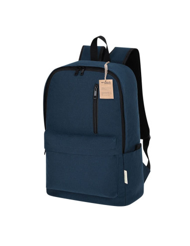 Mochila de algodón reciclado con bolsillo para portátil 15" Mochila de algodón reciclado con bolsillo para portátil 15"