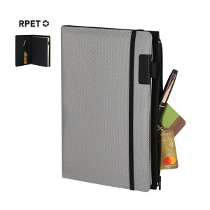 Bloc de notas con funda de RPET