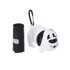 Dispensador de bolsas para mascotas en forma de perro 2