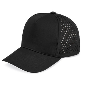 Gorra deportiva con paneles traseros perforados 2