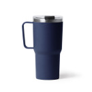 Taza térmica de doble pared con tapa 600ml