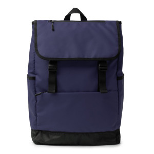 Mochila de cuero sintético con solapa 20L 2