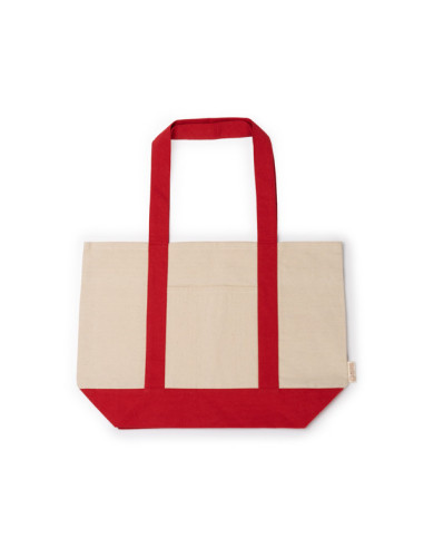 Bolsa de playa de algodón reciclado 280g/m2 Bolsa de playa de algodón reciclado 280g/m2