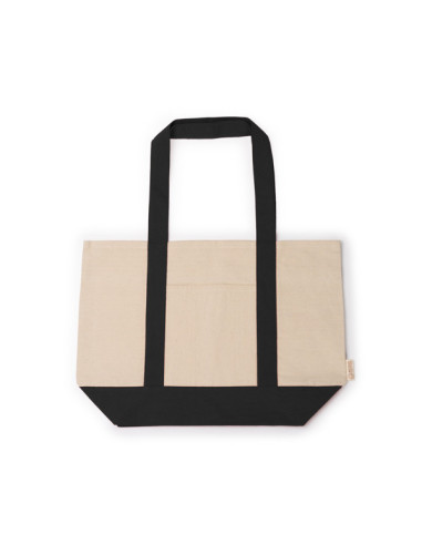 Bolsa de playa de algodón reciclado 280g/m2 Bolsa de playa de algodón reciclado 280g/m2