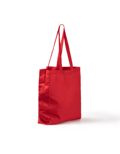 Bolsa de algodón de 180g/m2 con fuelle
