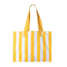 Bolsa shopper a rayas de algodón reciclado de 310gr