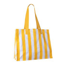Bolsa shopper a rayas de algodón reciclado de 310gr