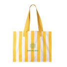 Bolsa shopper a rayas de algodón reciclado de 310gr