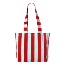 Bolsa a rayas de algodón reciclado 210gr