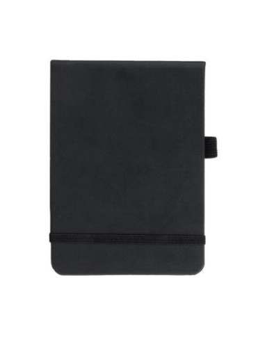 Libreta de bolsillo de tapa dura con goma elástica de cierre
