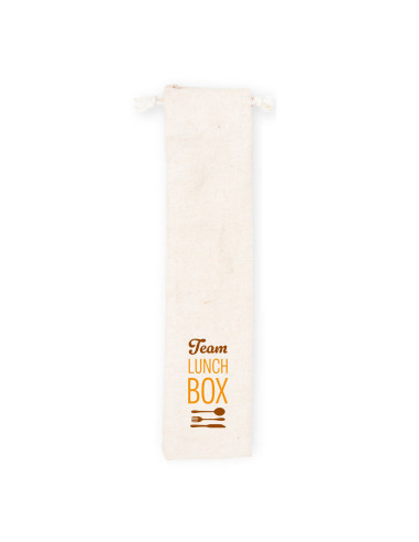 Juego de cubiertos de acero inox con mangos de madera