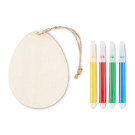 Set huevo de pascua para colorear