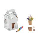 Set de cultivo para niños con lápiz de madera multicolor