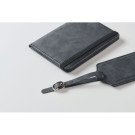 Set de porta pasaporte e identificador de maleta de PU