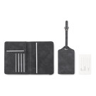 Set de porta pasaporte e identificador de maleta de PU