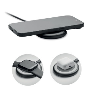 Cargador inalámbrico 3 en 1 de 15W 2