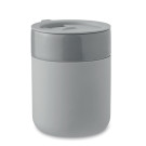 Vaso de cerámica con funda de silicona y tapa 330ml