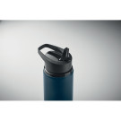 Botella de acero inoxidable reciclado y boquilla plegable 500ml