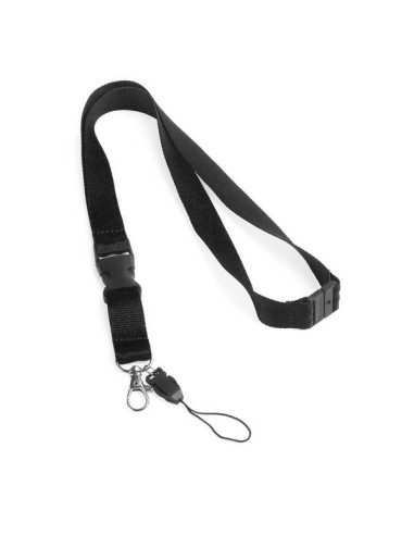 Lanyard doble con cierre de seguridad