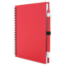 Libreta de cartón de colores | Libreta de cartón con bolígrafo