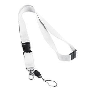 Lanyard doble con cierre de seguridad | Lanyard doble para congreso 2
