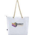 Bolsa nevera de playa con asas de cuerda
