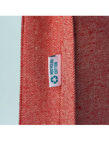 Bolsa de algodón reciclado 280 g/m2 con fuelle Bolsa de algodón reciclado 280 g/m2 con fuelle