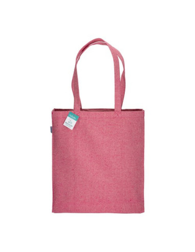 Bolsa de algodón reciclado 280 g/m2 con fuelle Bolsa de algodón reciclado 280 g/m2 con fuelle