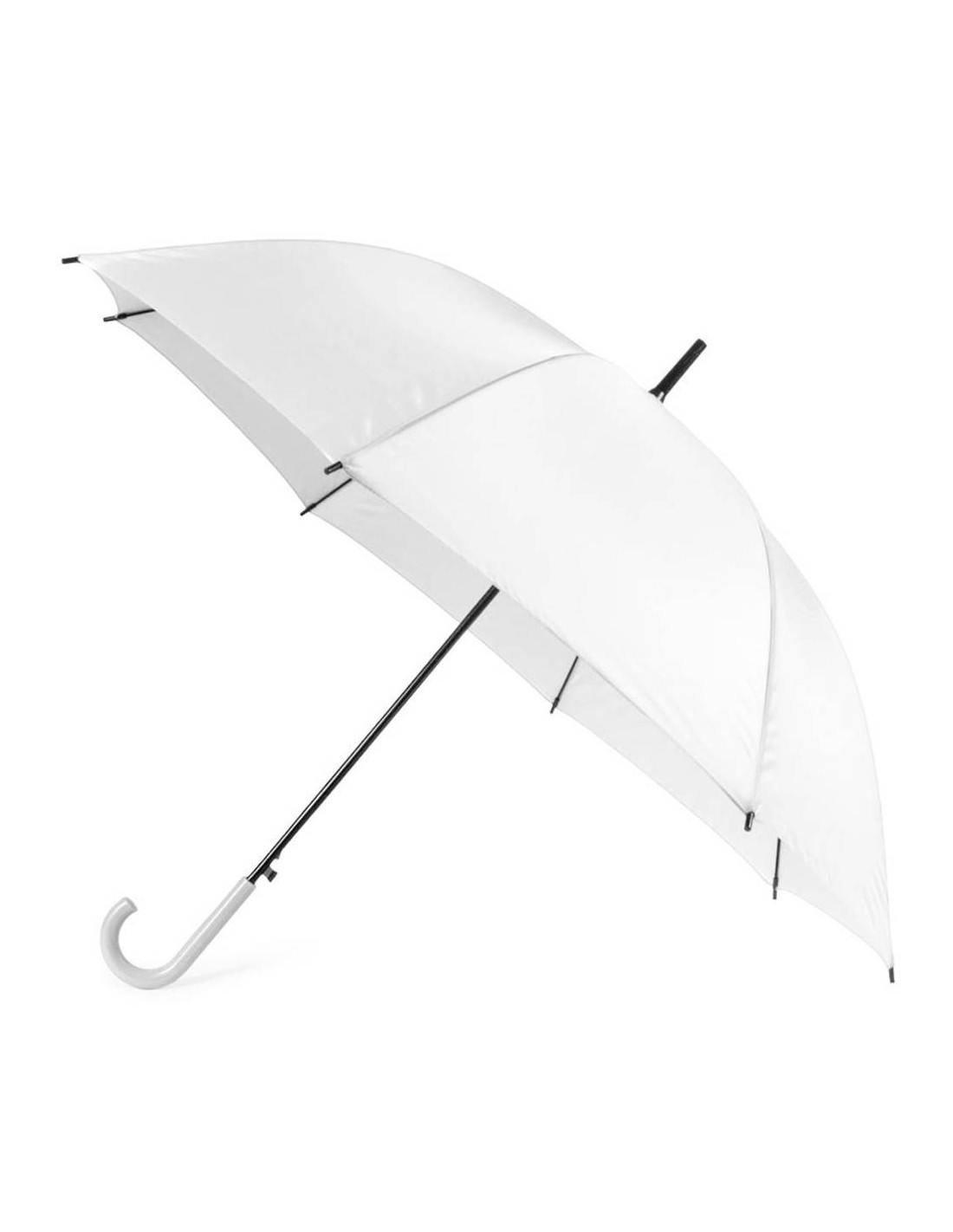 Paraguas automático de color blanco