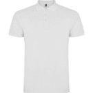 Polo blanco de manga corta blanco para hombre Star