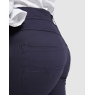 Pantalón vaquero de mujer elástico y entallado Hilton
